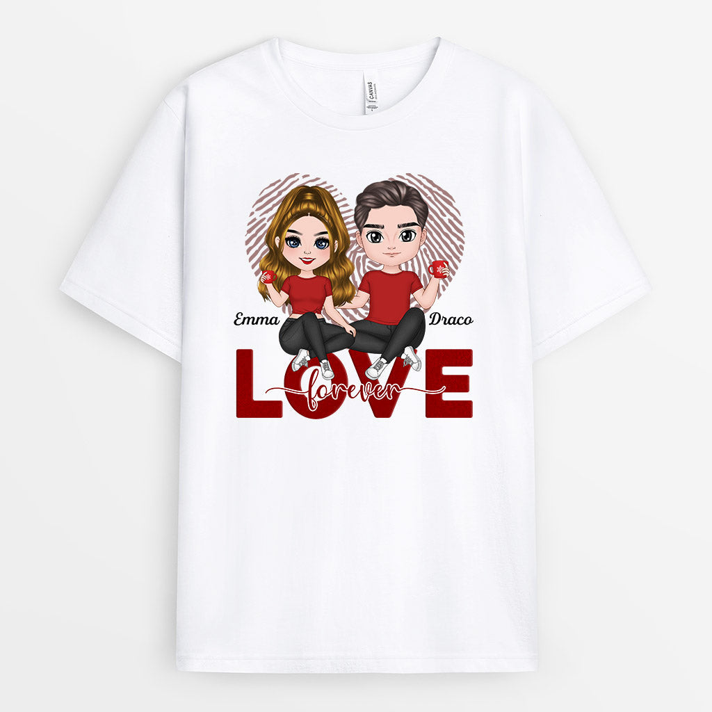 Love Forever T-Shirts | Personalized T Shirts for Couples