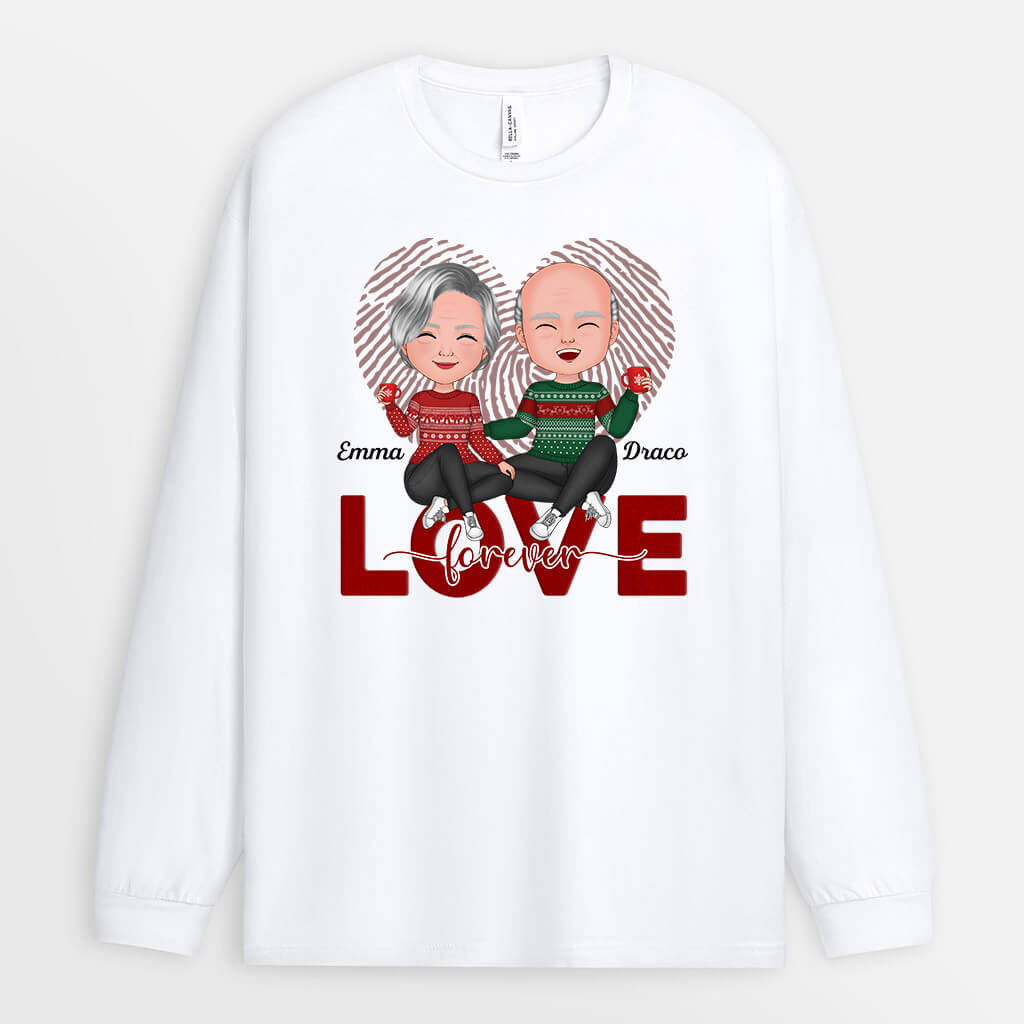 Personalized Love Forever Sweatshirt