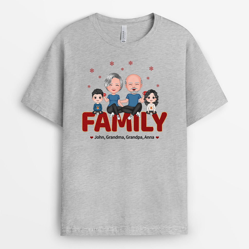 Family Tees Design - Personalized Christmas T-Shirts for Family