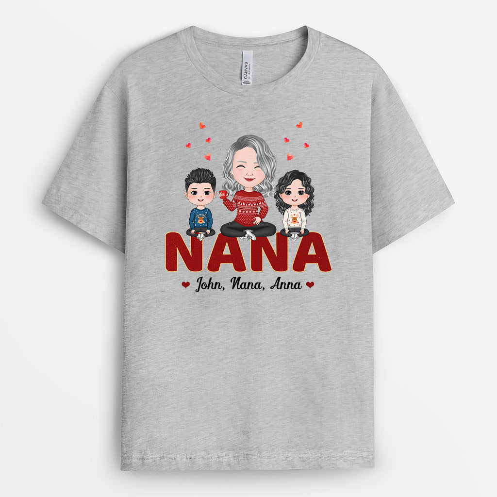 Mommy T-Shirts | Personalized Christmas T Shirt for Her