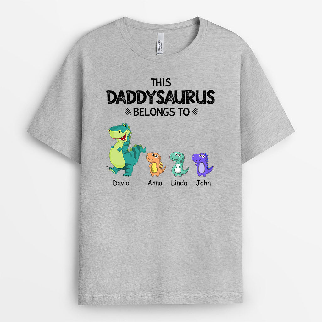 Personalized This Grandpasaurus Belongs To T Shirts