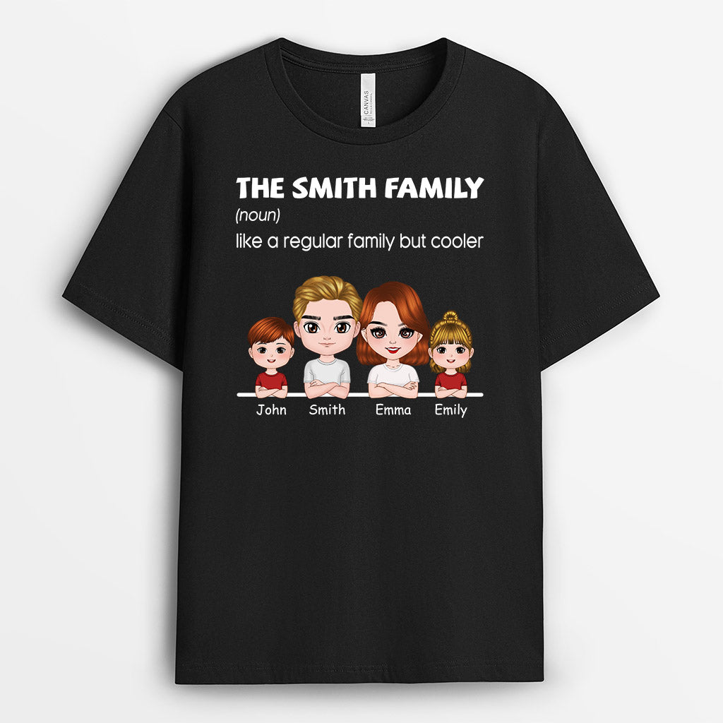 The Family Personalized Gifts T Shirts for Family
