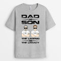 Personalized The Legend And The Legacy T Shirts