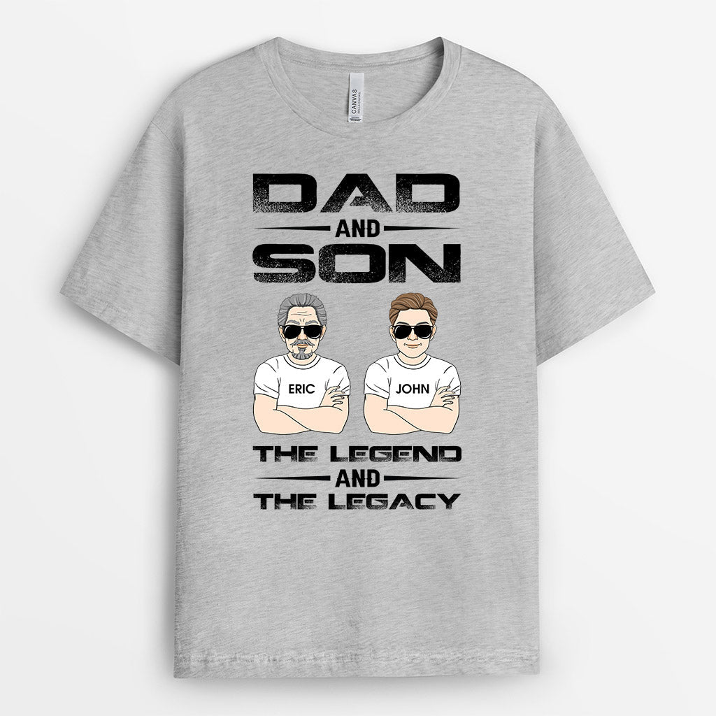 Personalized The Legend And The Legacy T Shirts