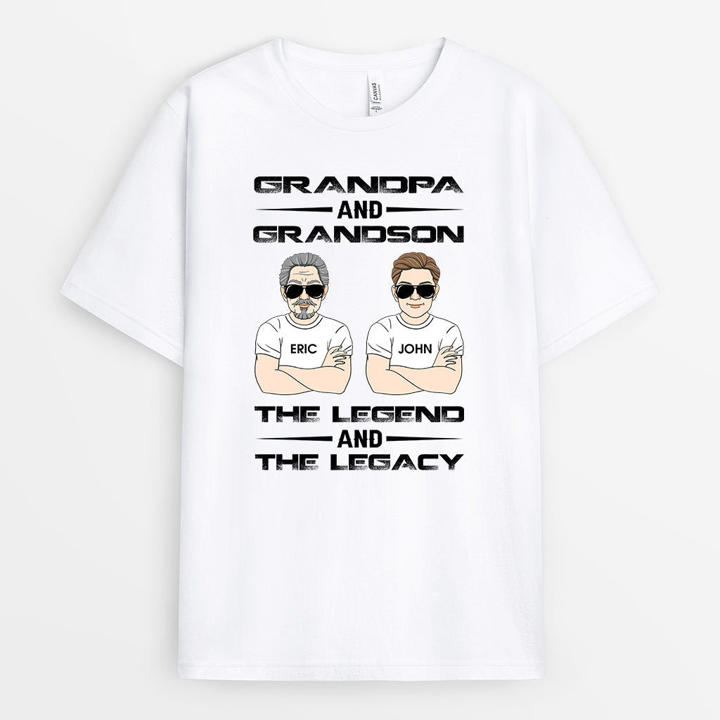 Personalized The Legend And The Legacy T Shirts