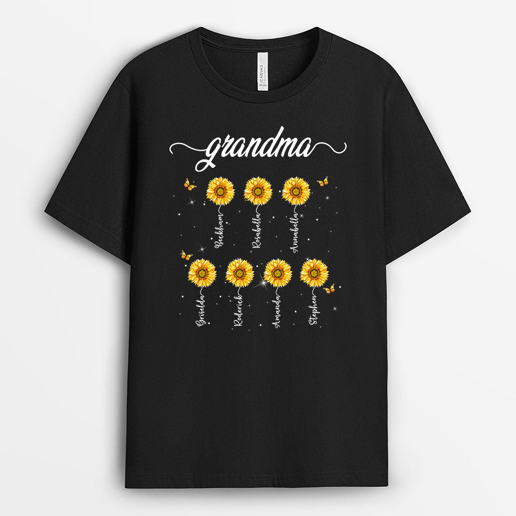 Personalized Grandma Mommy T Shirts