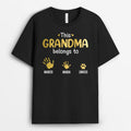 Personalized This Grandma Mommy Belongs To T Shirts