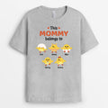This Grandma Belongs To Her Chicks - Personalized T-Shirt - For Grandma
