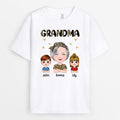 Personalized Grandma Leopard T Shirts