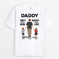 Sons First Hero Daughters First Love T Shirts - Personal Gifts For Dad