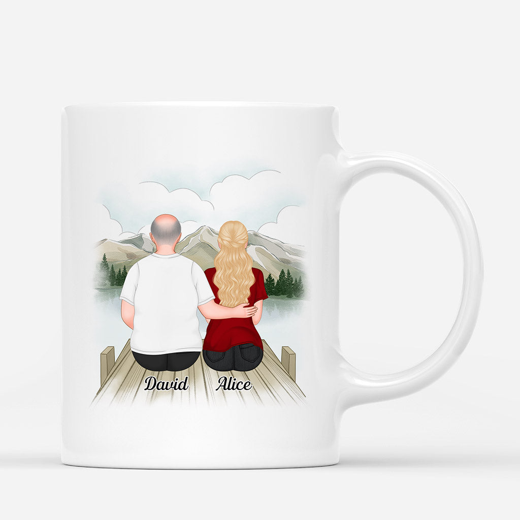 My Dad Forever My Brave Hero Mug - Personalized Gifts For Dad