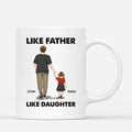 Personalized Like Father Like Daughter Mugs