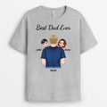 Best Dad Ever - Personalized T-Shirt for Dad