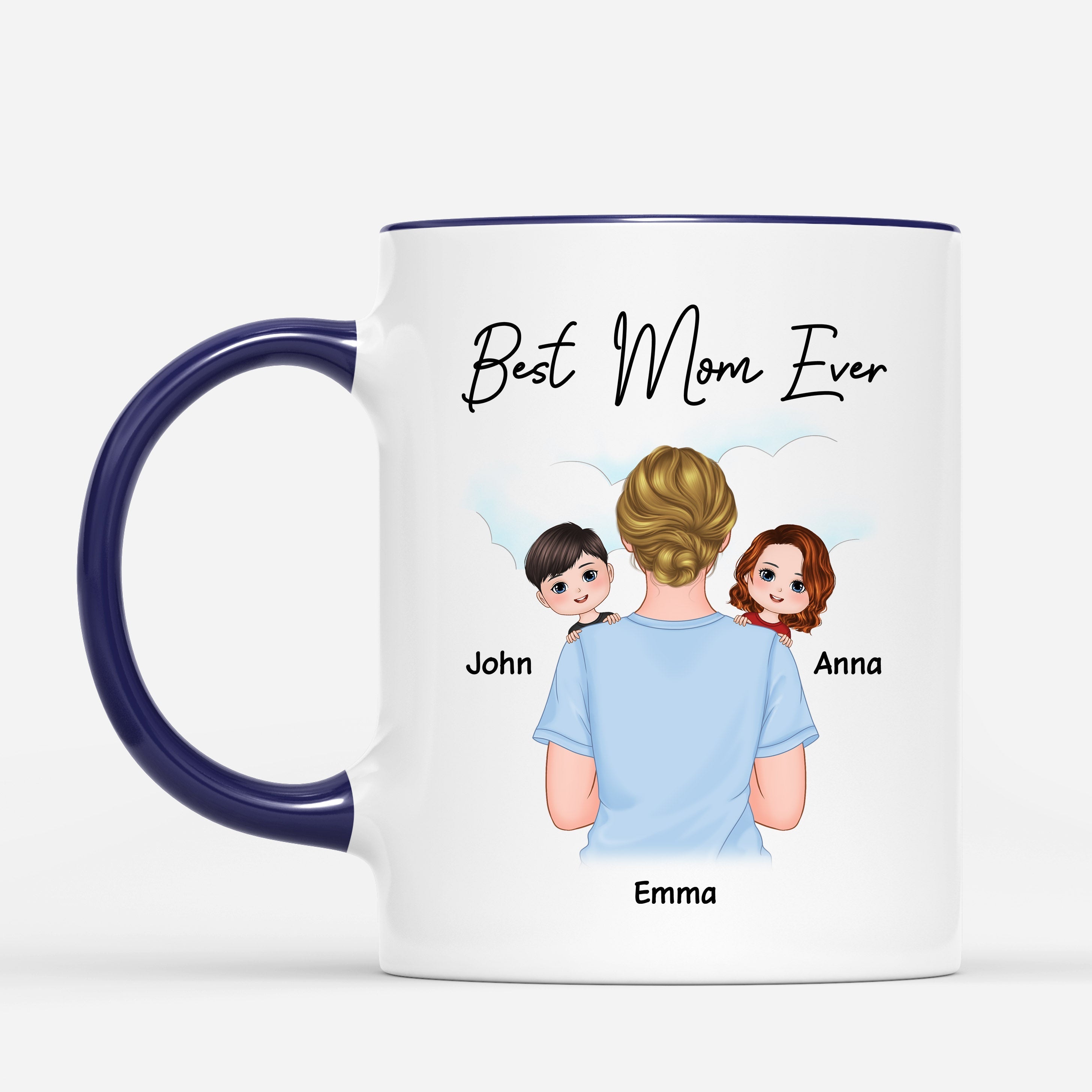 Personalized Best Mom Ever Mugs