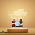 Personalized Best Mom Ever 3D Led Light