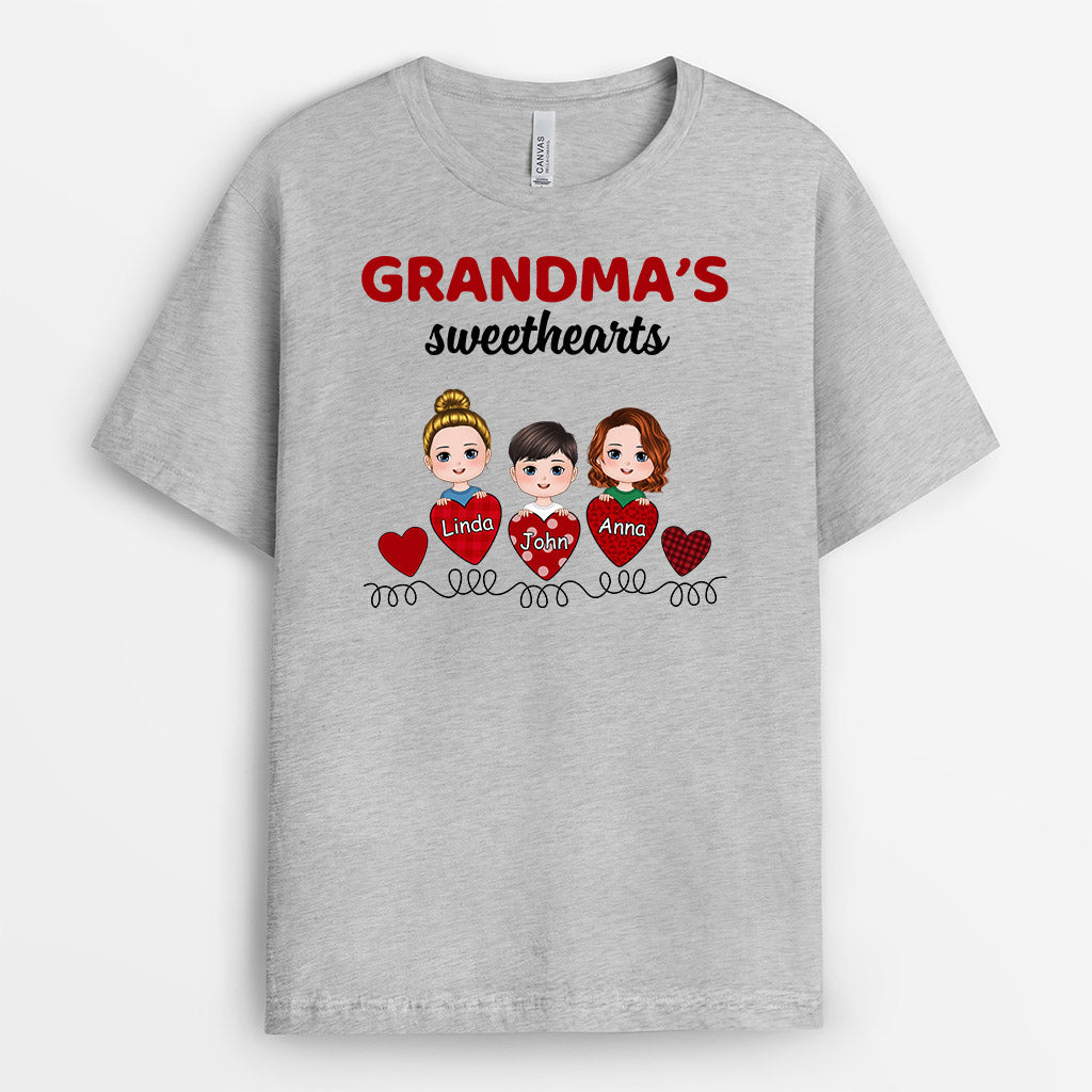 Personalized Mommys Sweetheart T Shirts