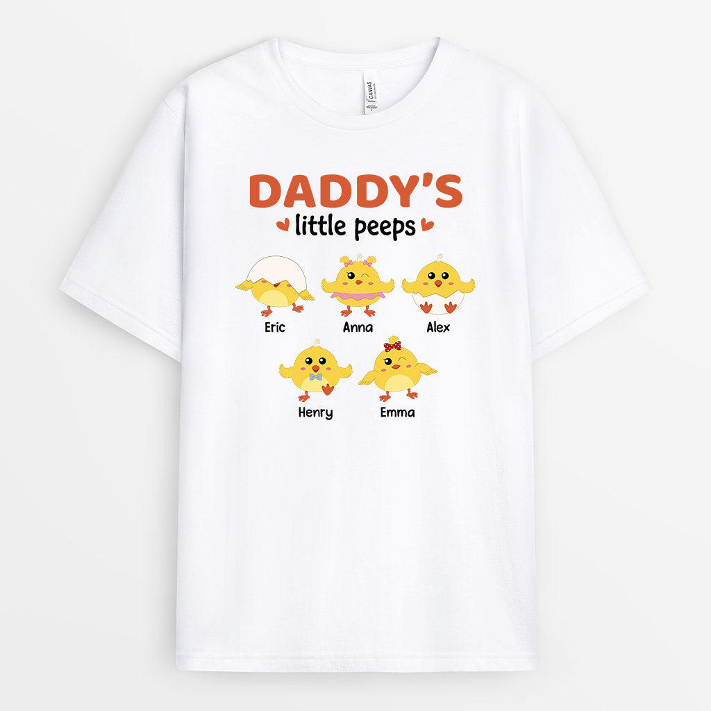 Personalized Grandpas Little Peep T Shirts