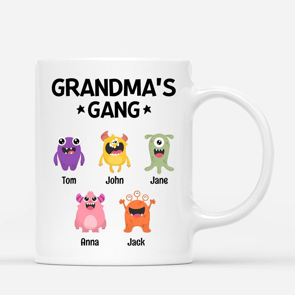 Grandma Mommy's Gang - Personalized Mug - Gift for Grandma