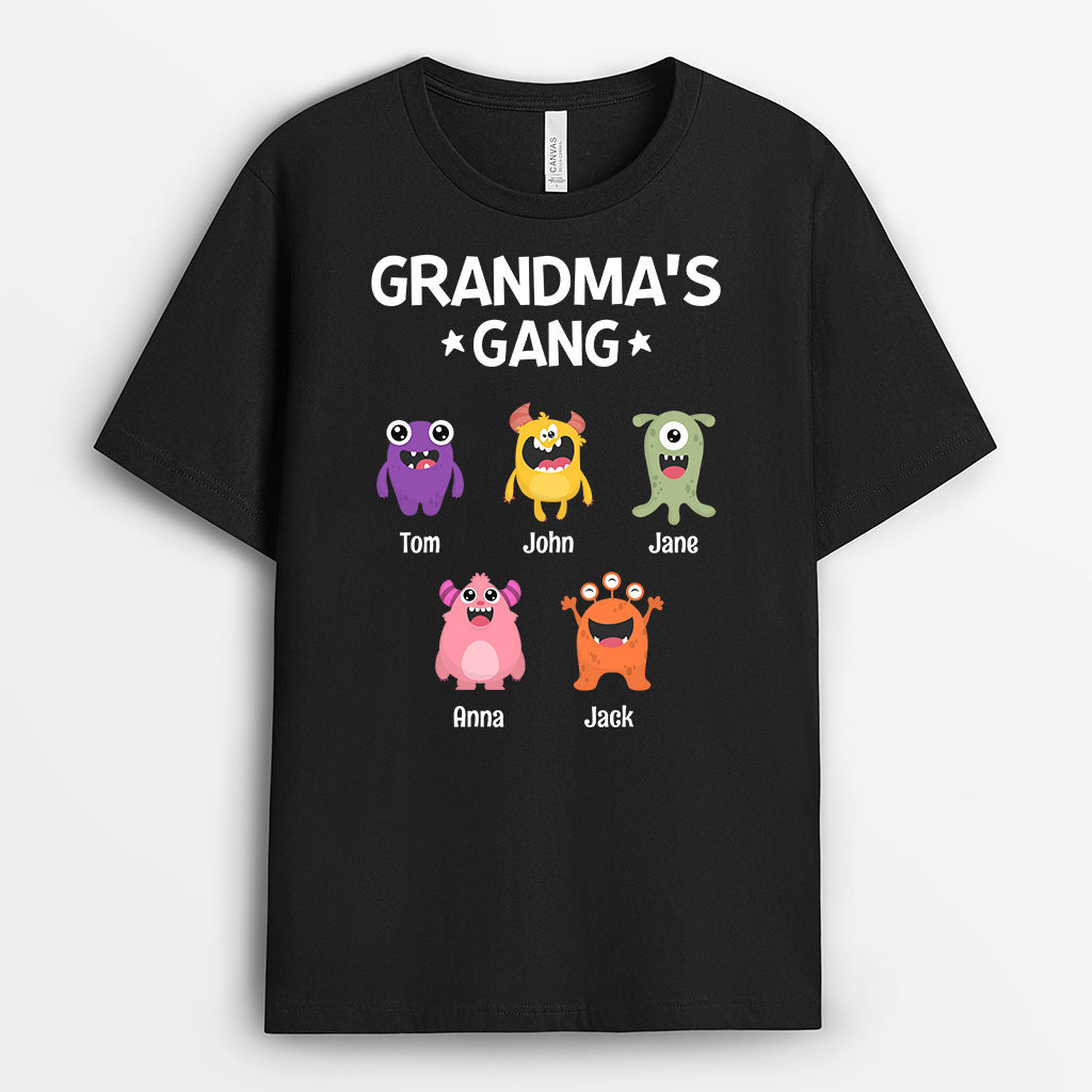 Grandma Mommy's Gang - Custom T-Shirt