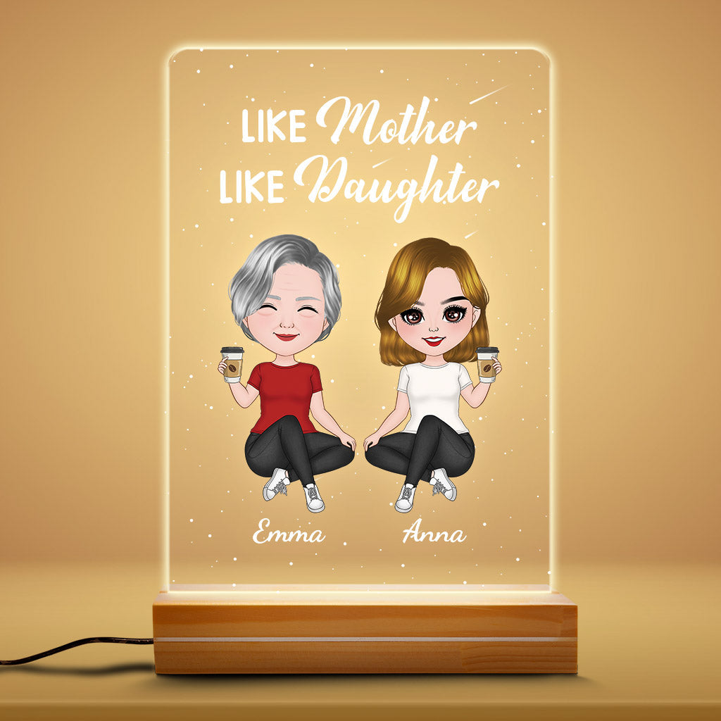 Personalized Like Mother Like Daughter Night Light