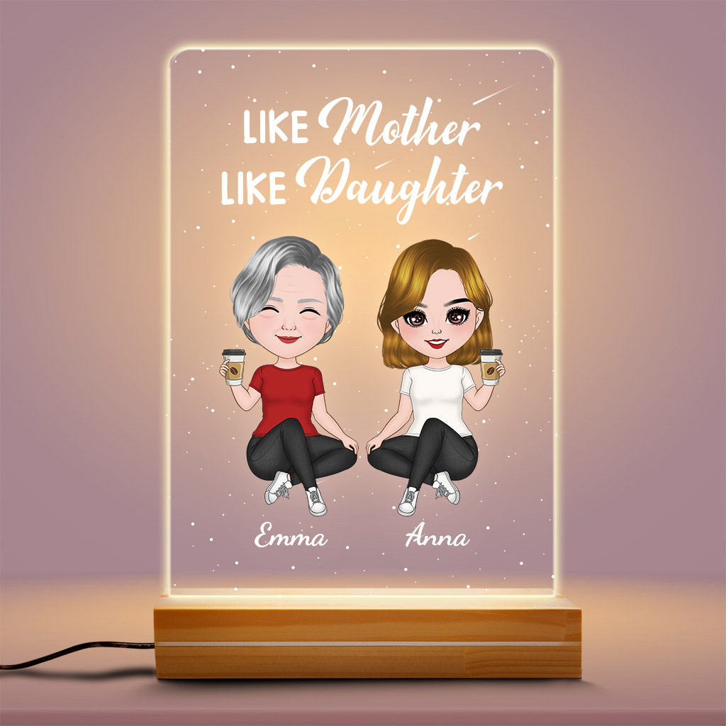 Personalized Like Mother Like Daughter Night Light