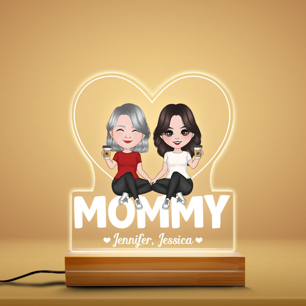 Personalized Grandma Mommy 3d Led Light