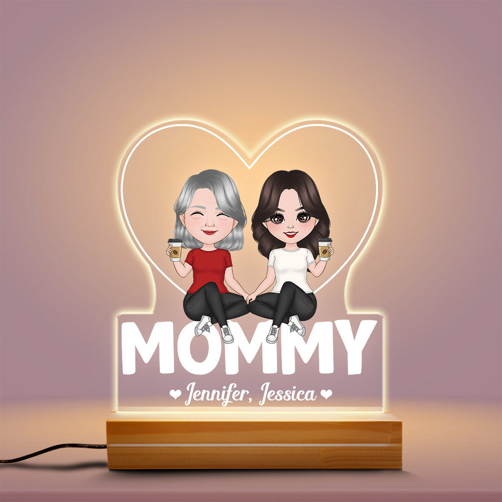 Personalized Grandma Mommy 3d Led Light