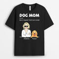 Cool Dog Mom - Personalized Dog Shirt for Humans