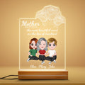 Personalized Mother The Most Beautiful Word Night Light