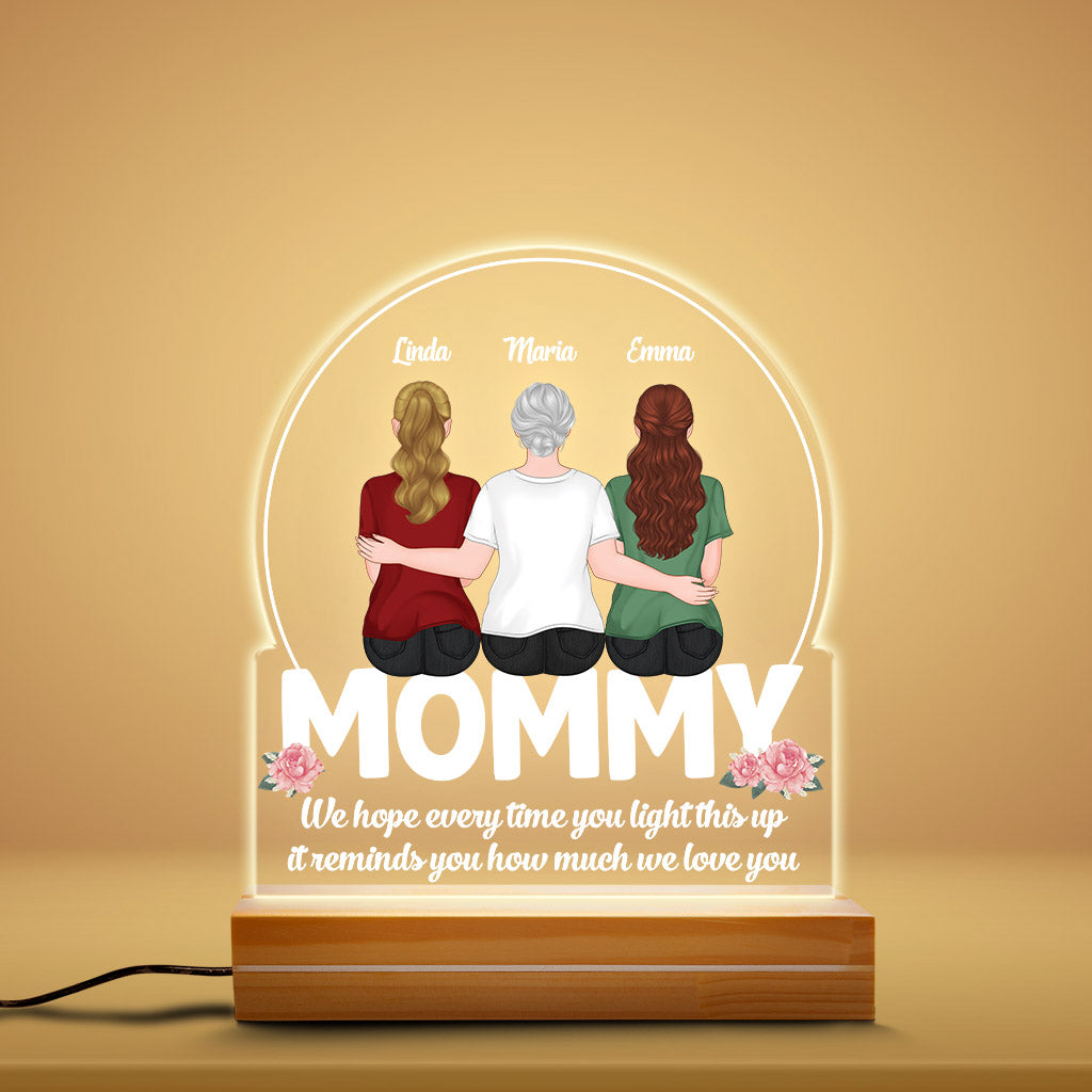 Personalized Mommy We Love You Night Light