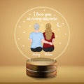 Personalized Love You In Every Universe Night Light