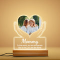 Personalized Grandma Mommy You Are The World Night Light