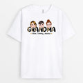 Grandma Leopard - Personalized T-Shirt - Gift for Grandma