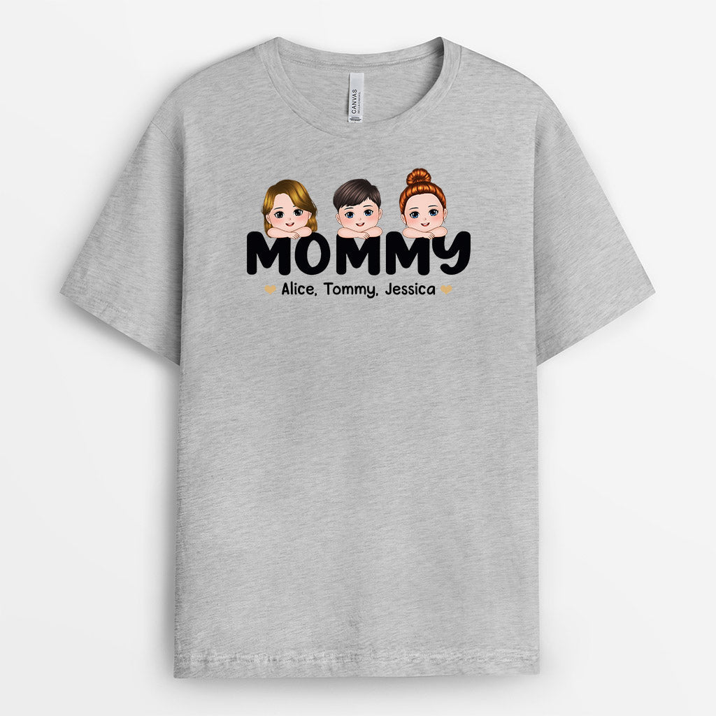 Grandma Leopard - Personalized T-Shirt - Gift for Grandma