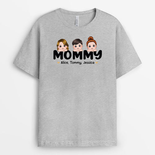 Grandma Leopard - Personalized T-Shirt - Gift for Grandma
