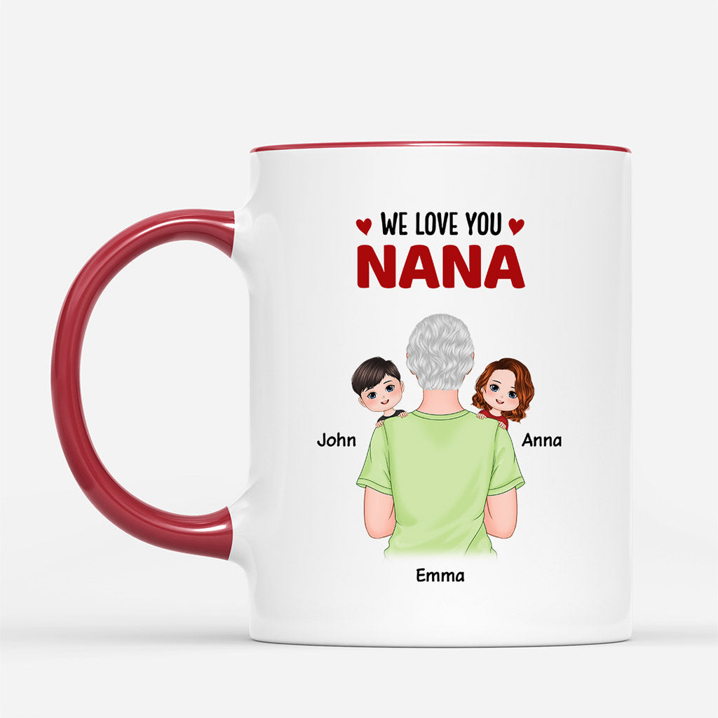 Personalized We Love You So Much Mommy/Nana Mug