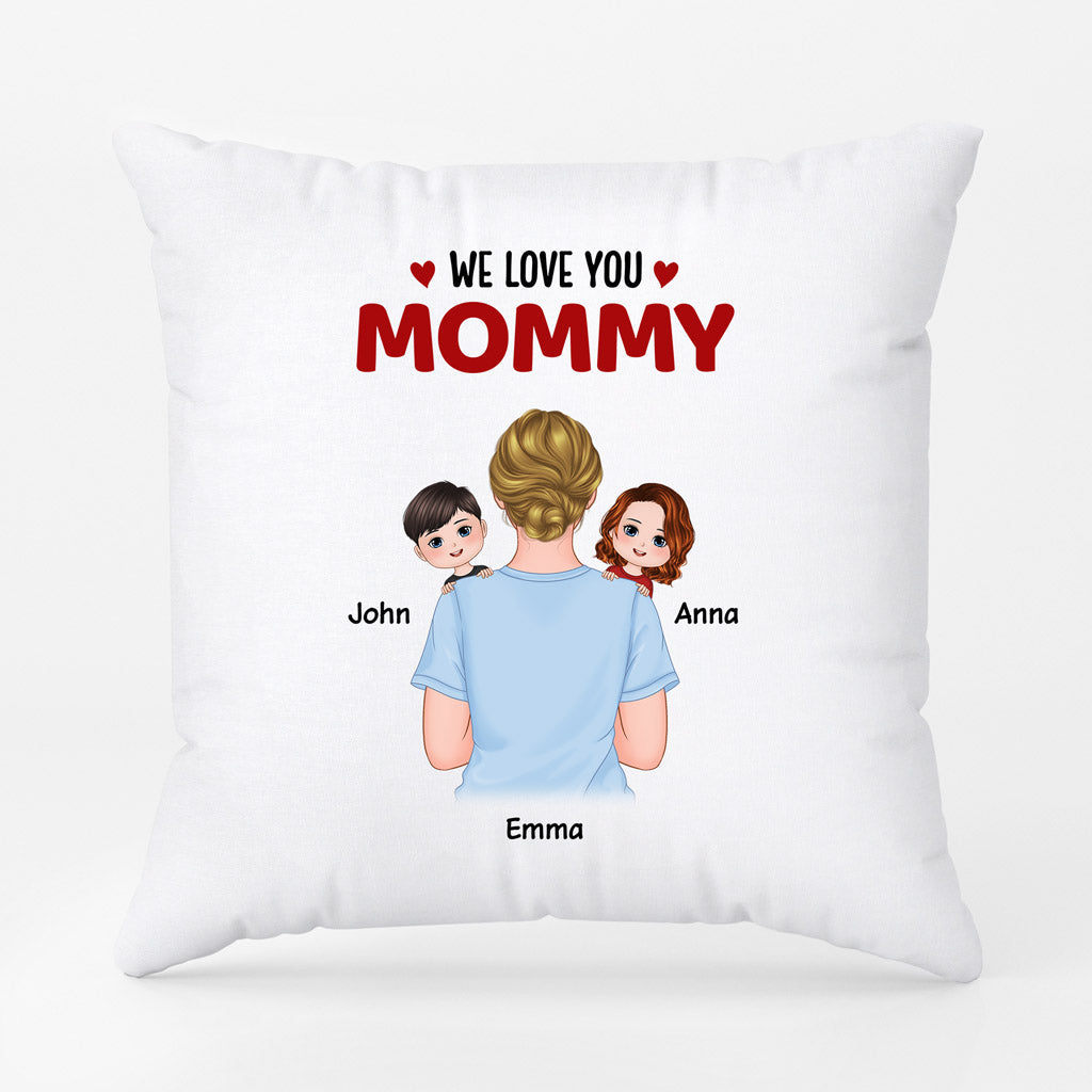 Personalized Mommy Nana We Love You So Much Pillow