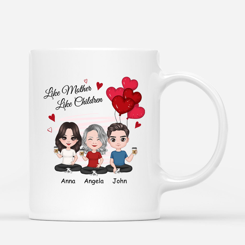 Personalized Like Mother Like Daughter Mug