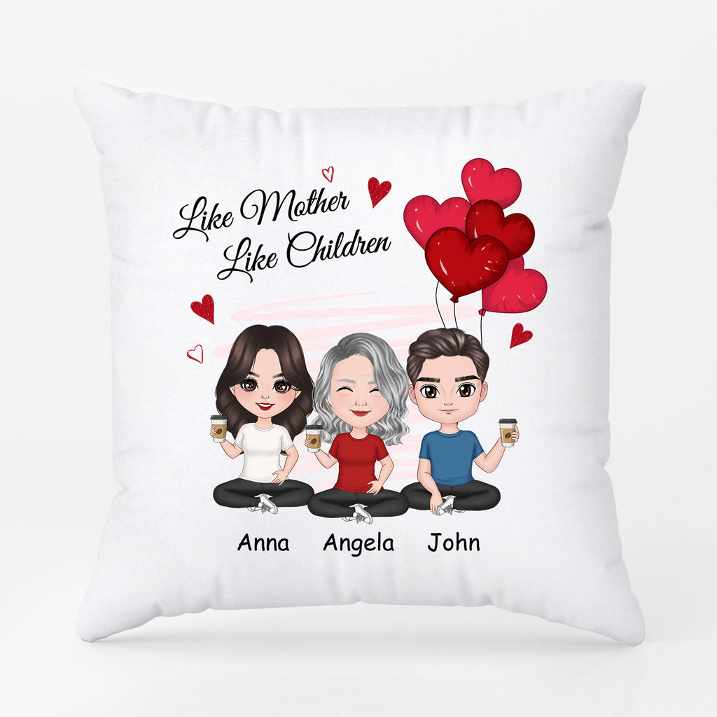 Like Mother Like Daughter - Personalized Pillow