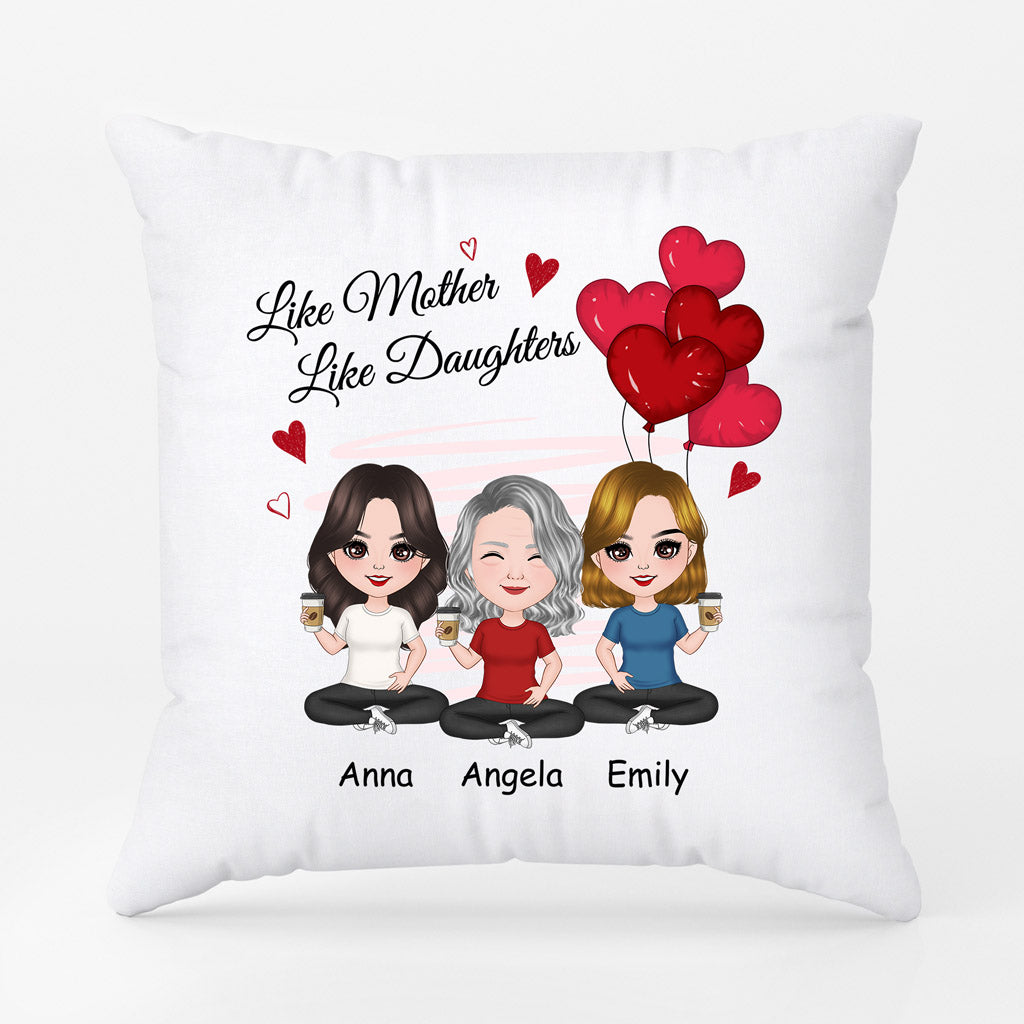 Like Mother Like Daughter - Personalized Pillow