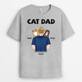 Most Amazing Cat Dad - Personalized Pet Shirts For Humans