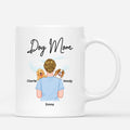 Dog Mom - Custom Dog Mugs With Names for Female