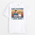 Personalized Like Father Like Son T Shirts