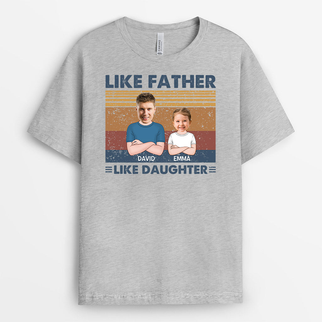 Personalized Like Father Like Son T Shirts