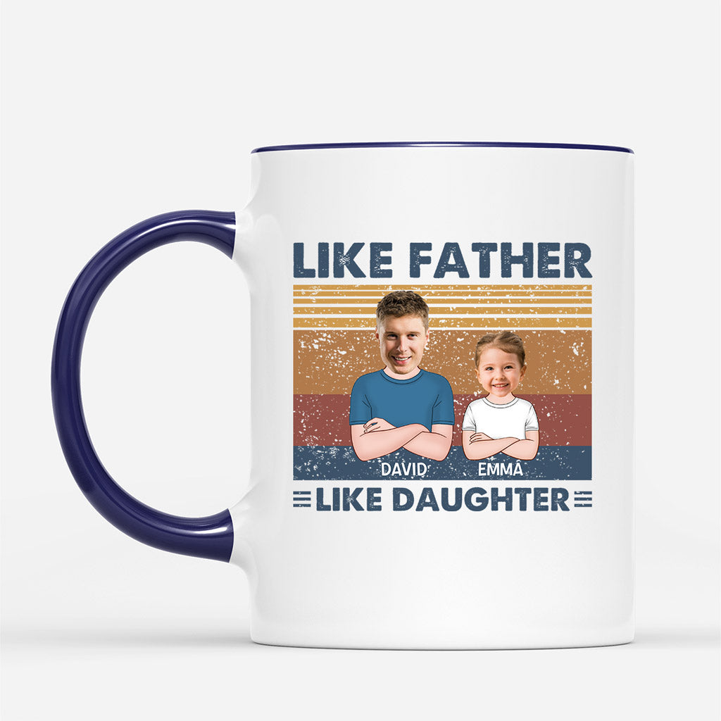 Personalized Like Father Like Son Mugs
