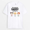 Personalized This Awesome Daddy Grandpa Belongs To T Shirts