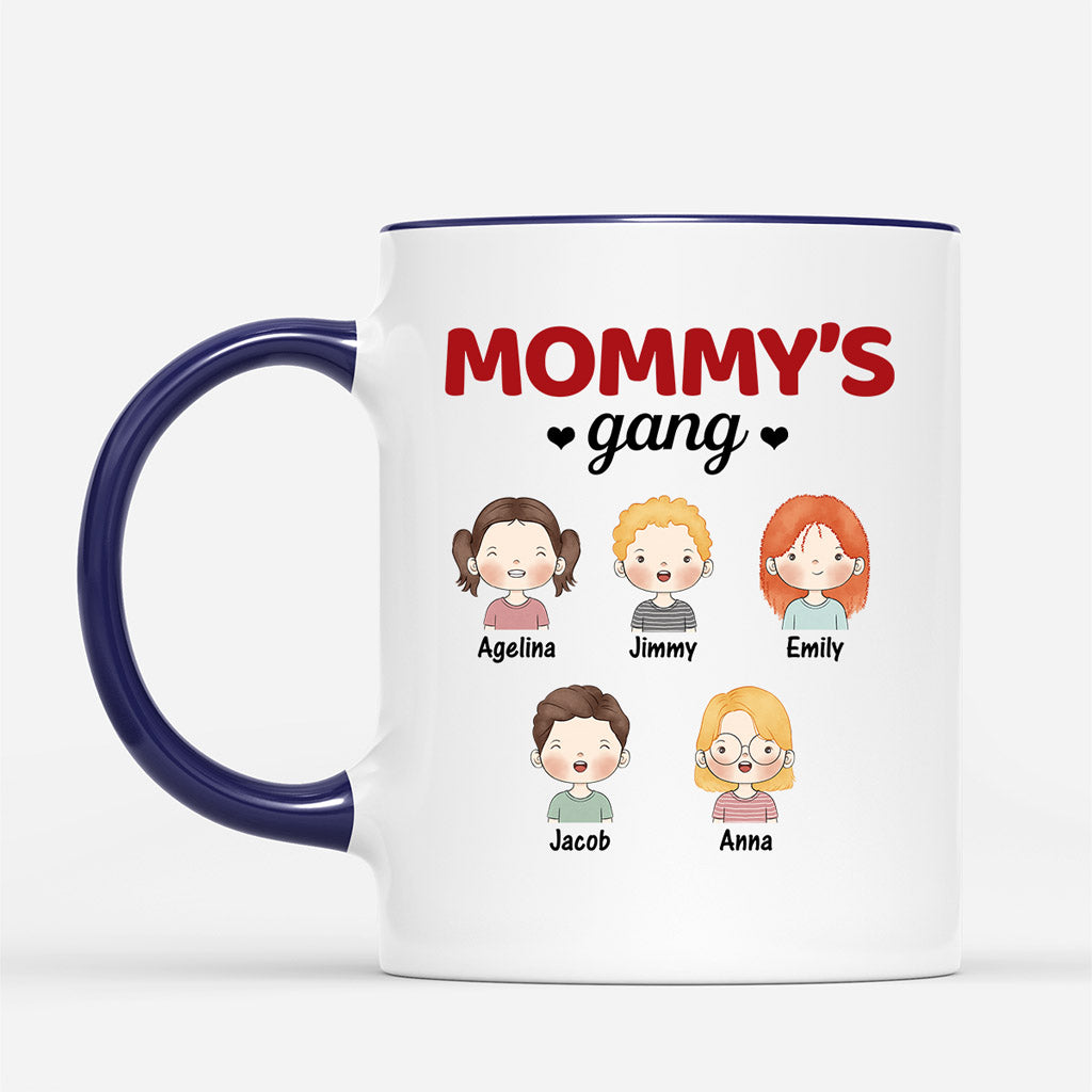 Personalized Mommy Nannys Gang Mugs