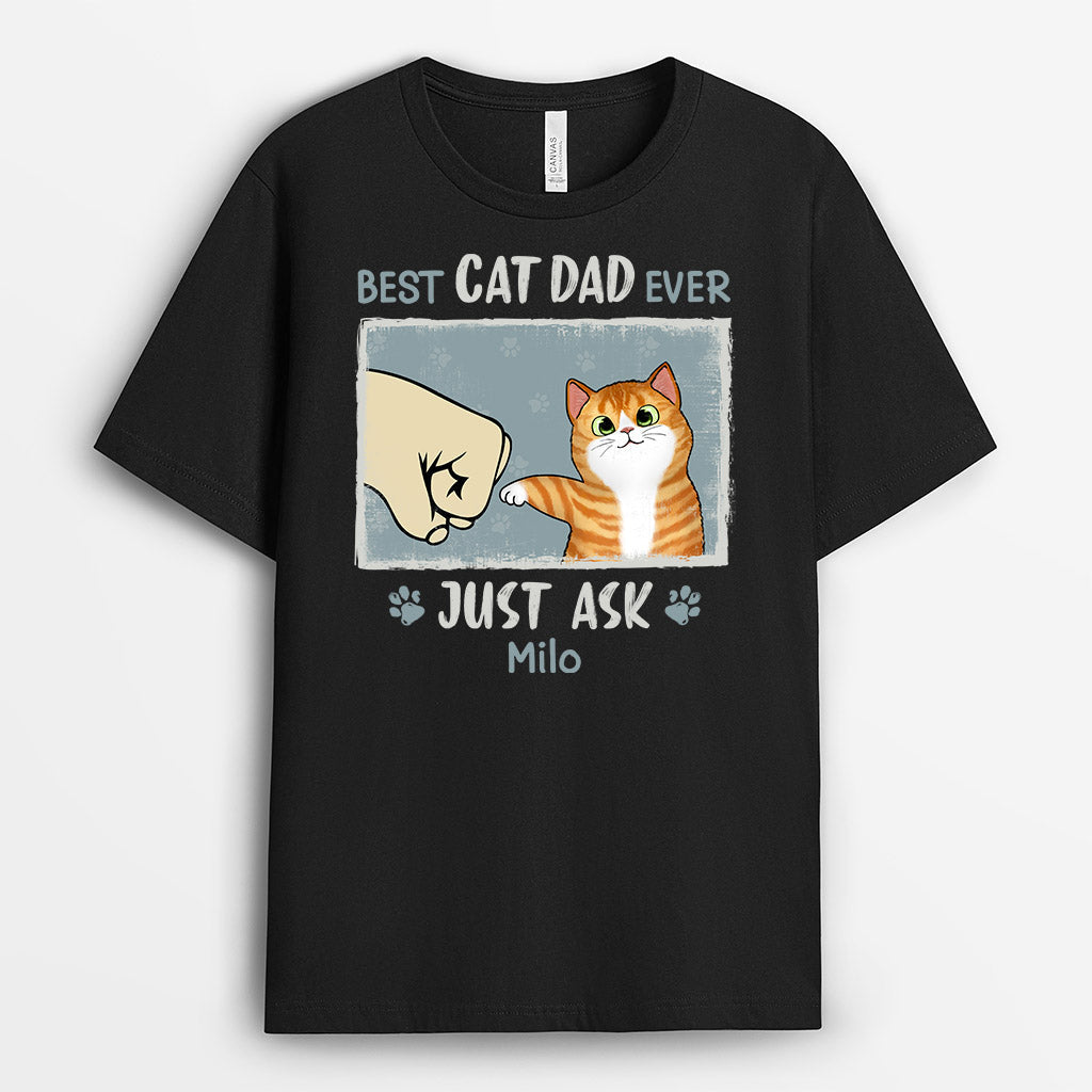 Custom Cat Shirts for Humans - Best Cat Dad Ever Shirt