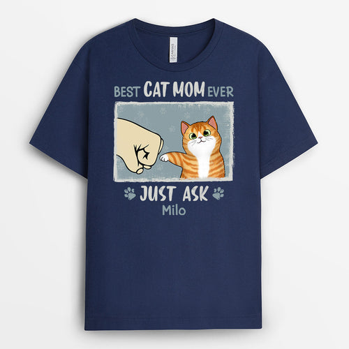 Custom Cat Shirts for Humans - Best Cat Dad Ever Shirt