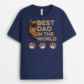 Best Bear Dad In The World T-shirt - Personalized Shirts For Dad